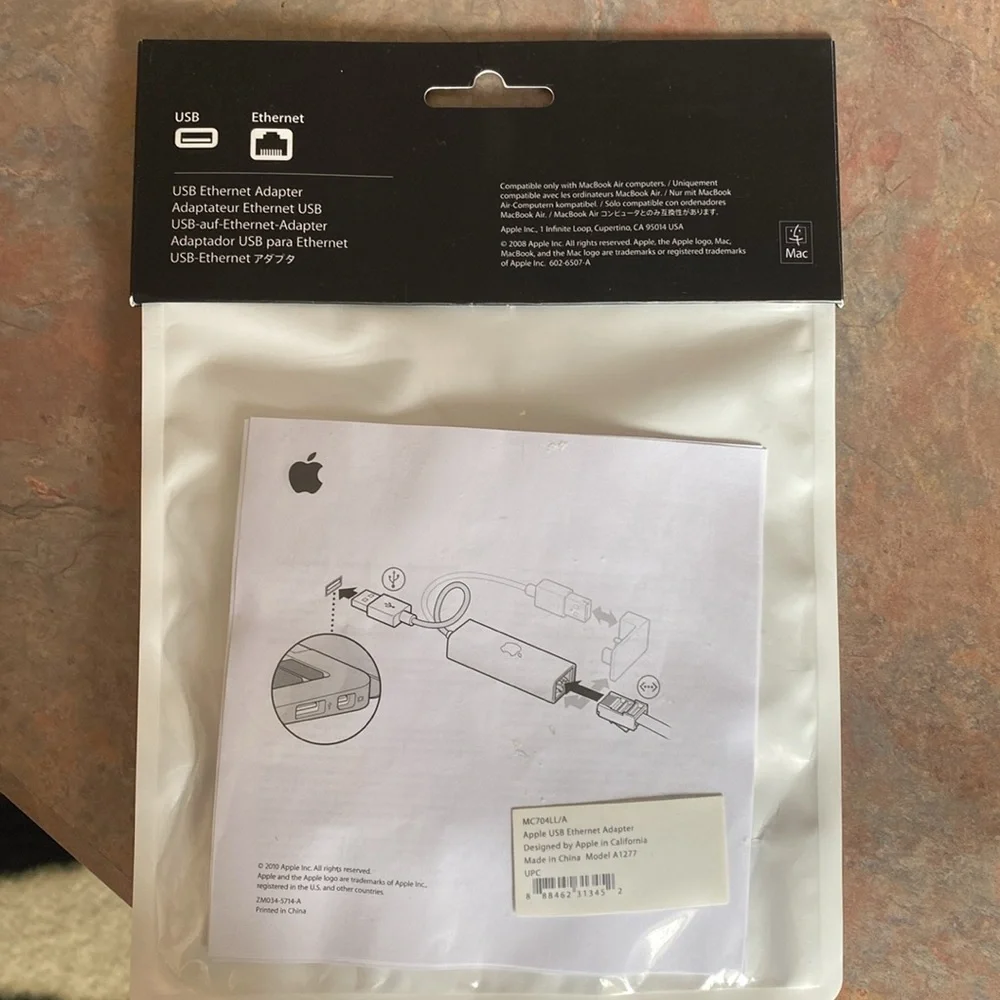 Apple USB Ethernet Adapter